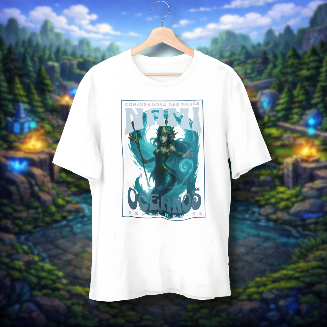 • Camiseta Nami - League of Legends •