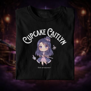 • Camiseta Caitlyn (coleção Perfect Shot) - League of Legends •
