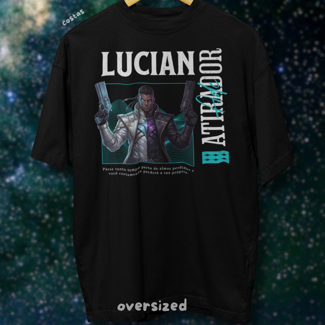 • Oversized Lucian (costas) - League of Legends •