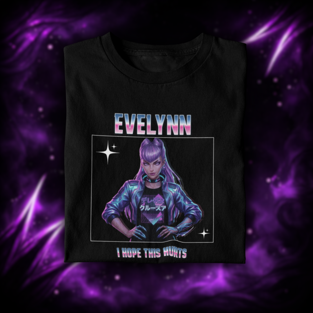 • Camiseta Evelynn - League of Legends •