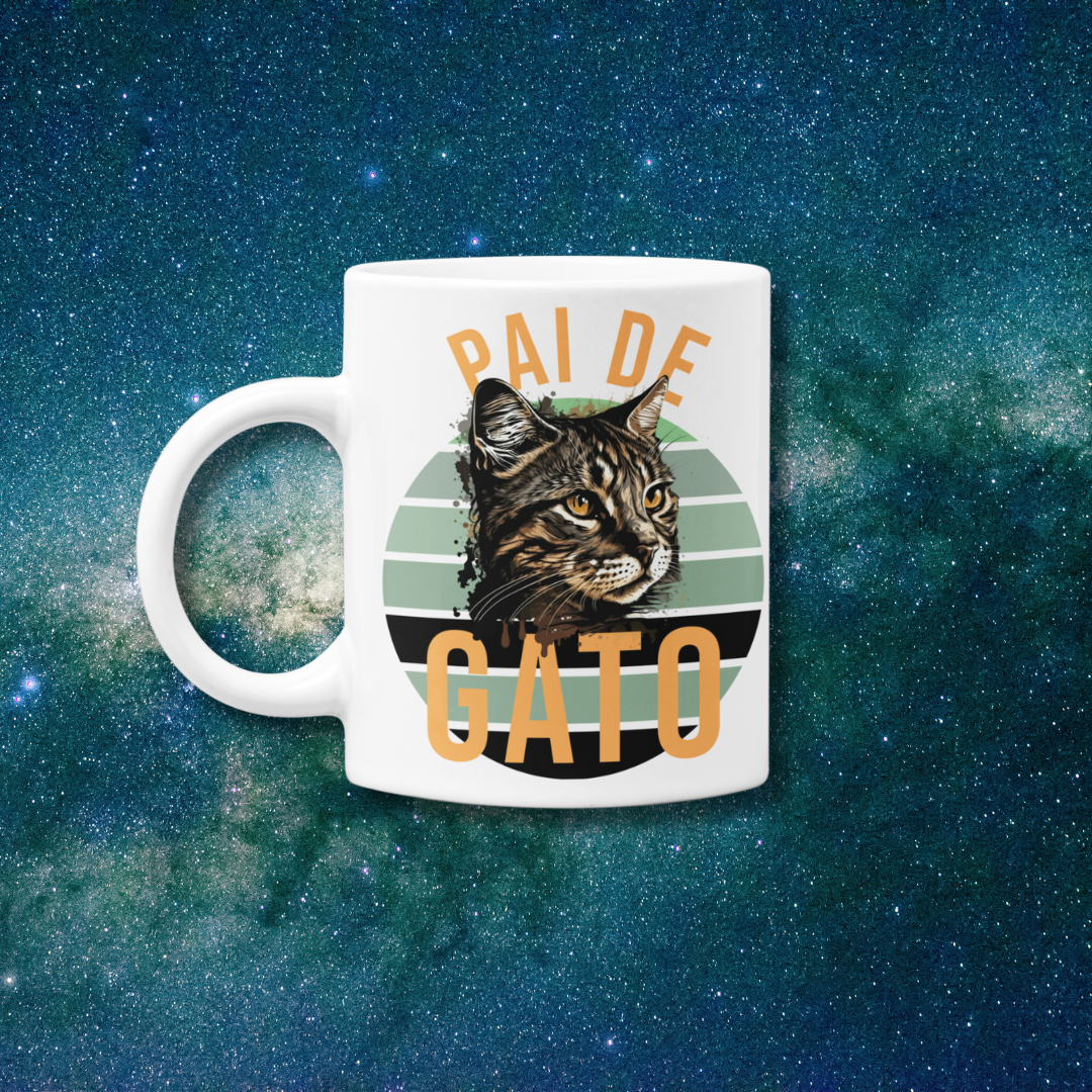 Caneca - Pai de gato