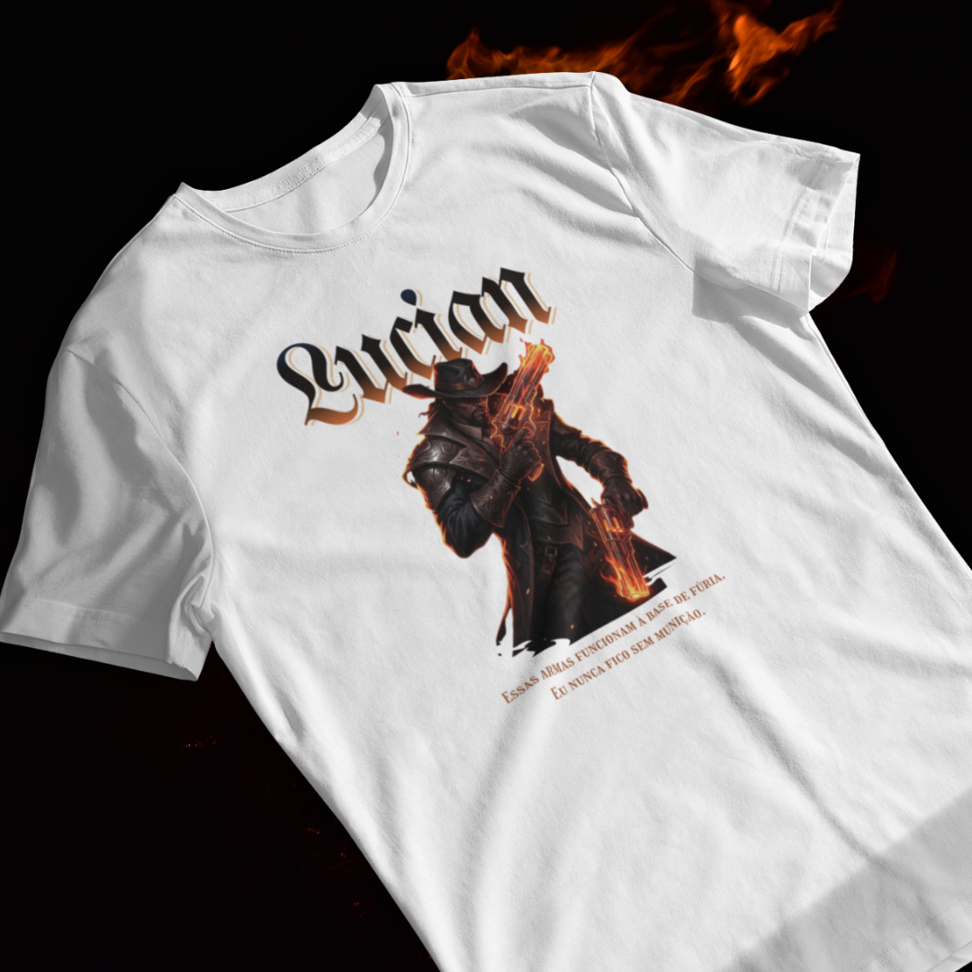 • Camiseta Lucian - League of Legends •