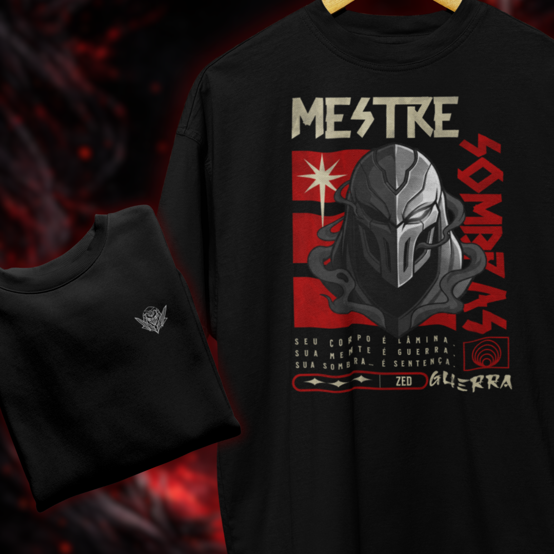 • Oversized Zed (coleção Way of Shadows) - League of Legends •