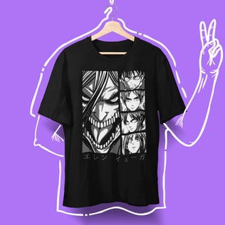 • Camiseta - Attack on Titan •