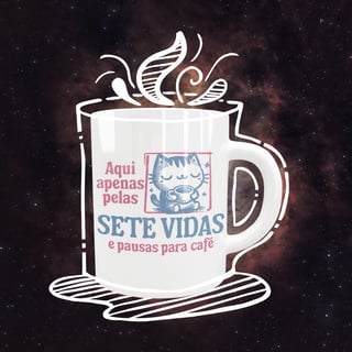 • Caneca - Apenas pelas sete vidas •