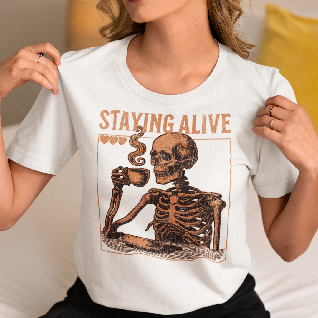 • Camiseta - Staying Alive •