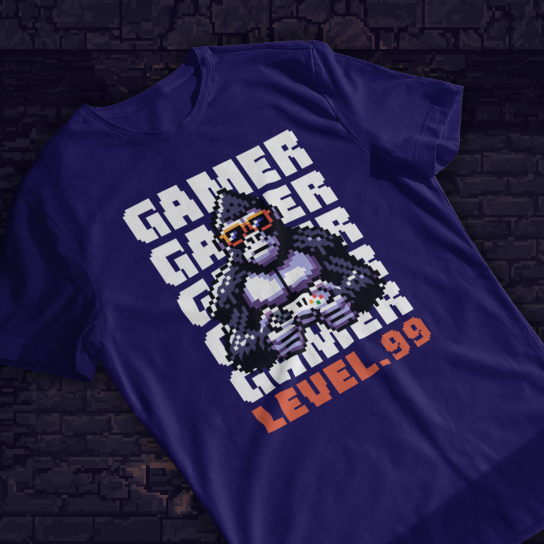 • Camiseta - GAMER level 99 •