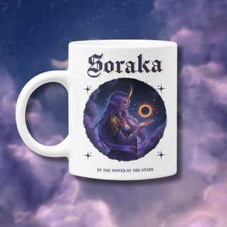 • Caneca Soraka (coleção Celestial) - League of Legends •