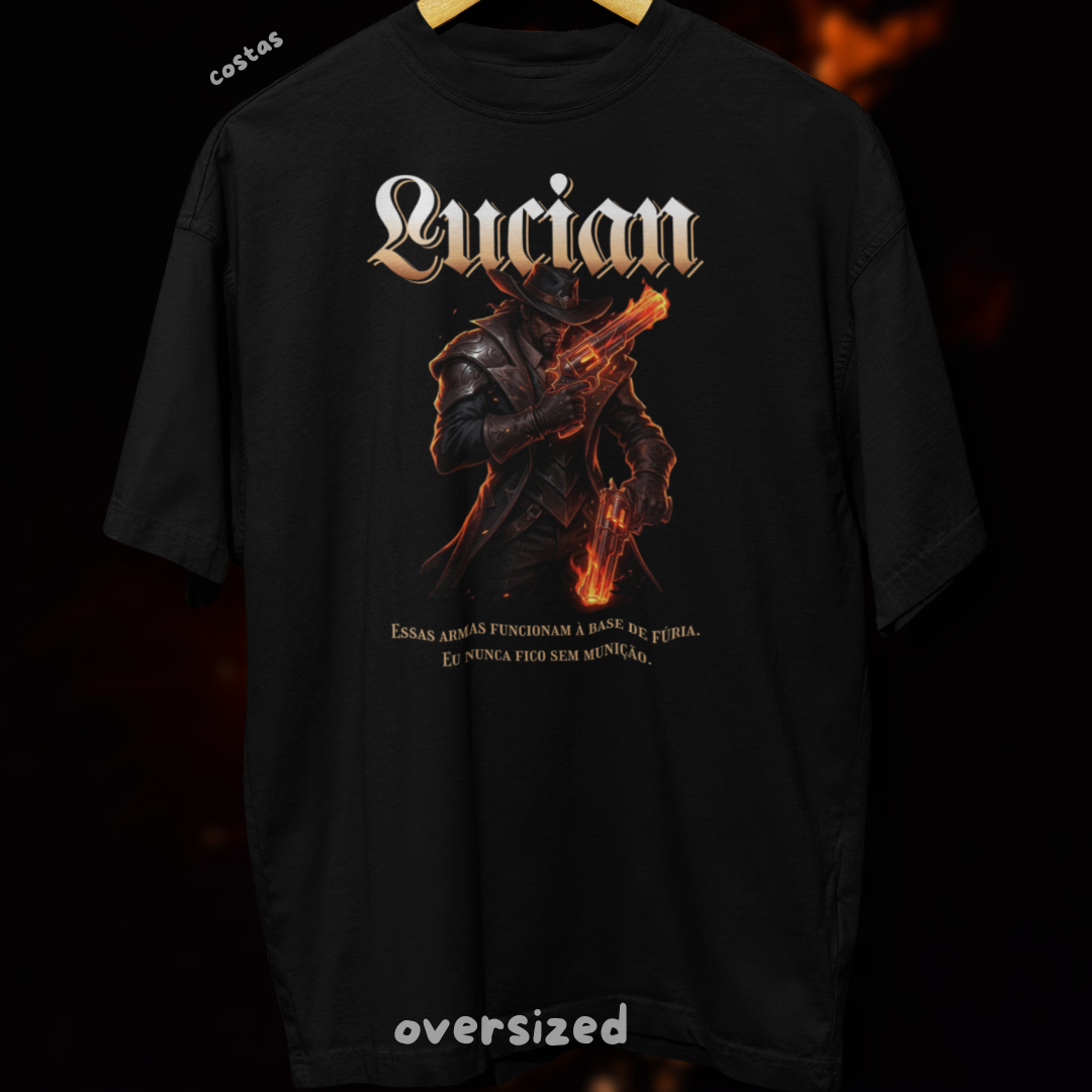 • Oversized Lucian (costas) - League of Legends •