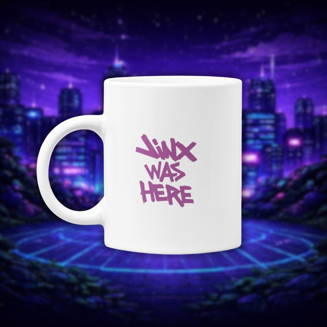 • Caneca Jinx - League of Legends/Arcane •