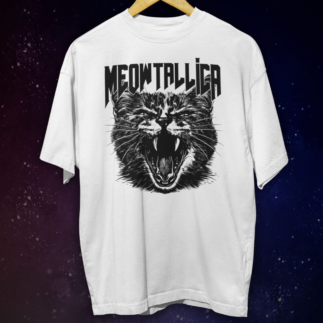 • Camiseta - Meowtallica •