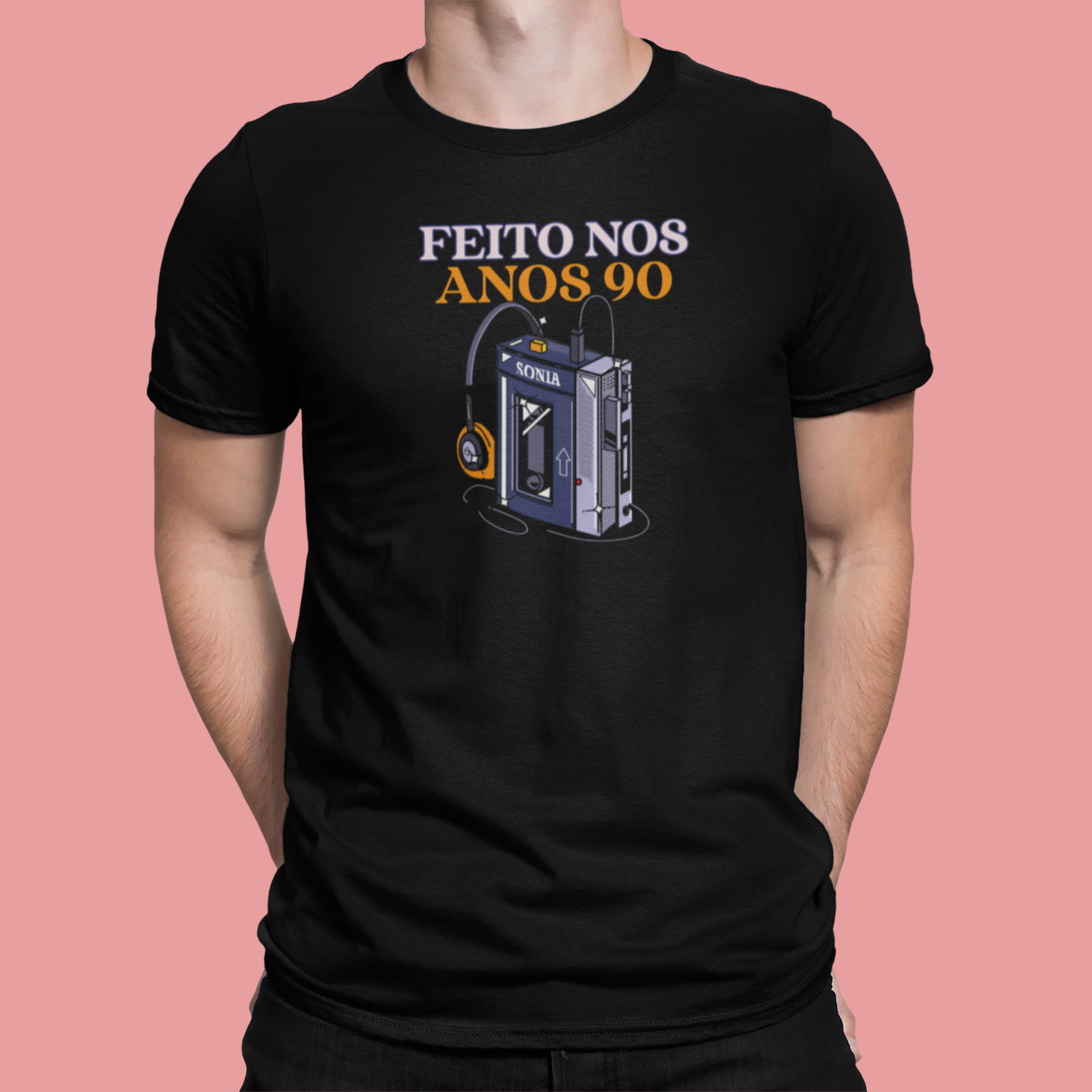 • Camiseta - Feito nos anos 90 •