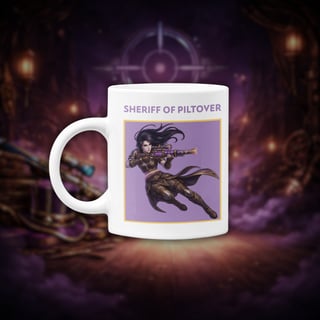 • Caneca Caitlyn (coleção Perfect Shot) - League of Legends •