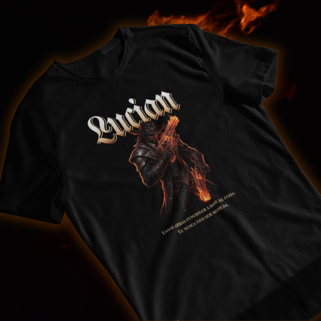 • Camiseta Lucian - League of Legends •