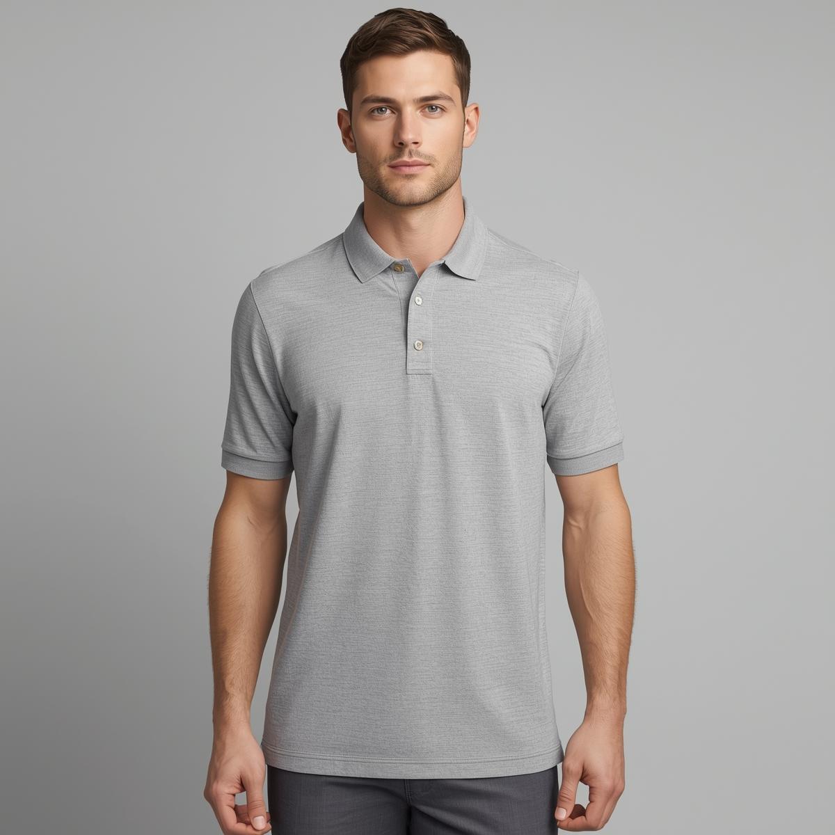 Camisa Polo Masculina Clássica Piquet - Tecido Macio e Resistente - Não Encolhe