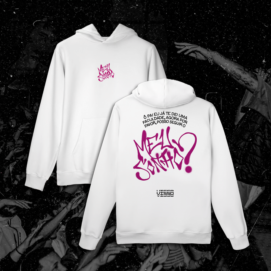 Moletom Canguru Meu Sonho feat. Devilzinha