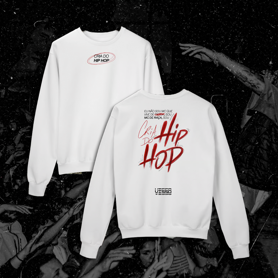 Moletom Fechado Cria do Hip Hop feat. WLBXD