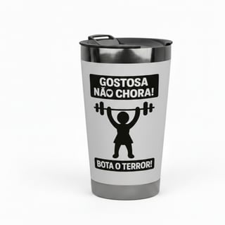 Copo Térmico Temático - copo térmico divertido para presente feminino