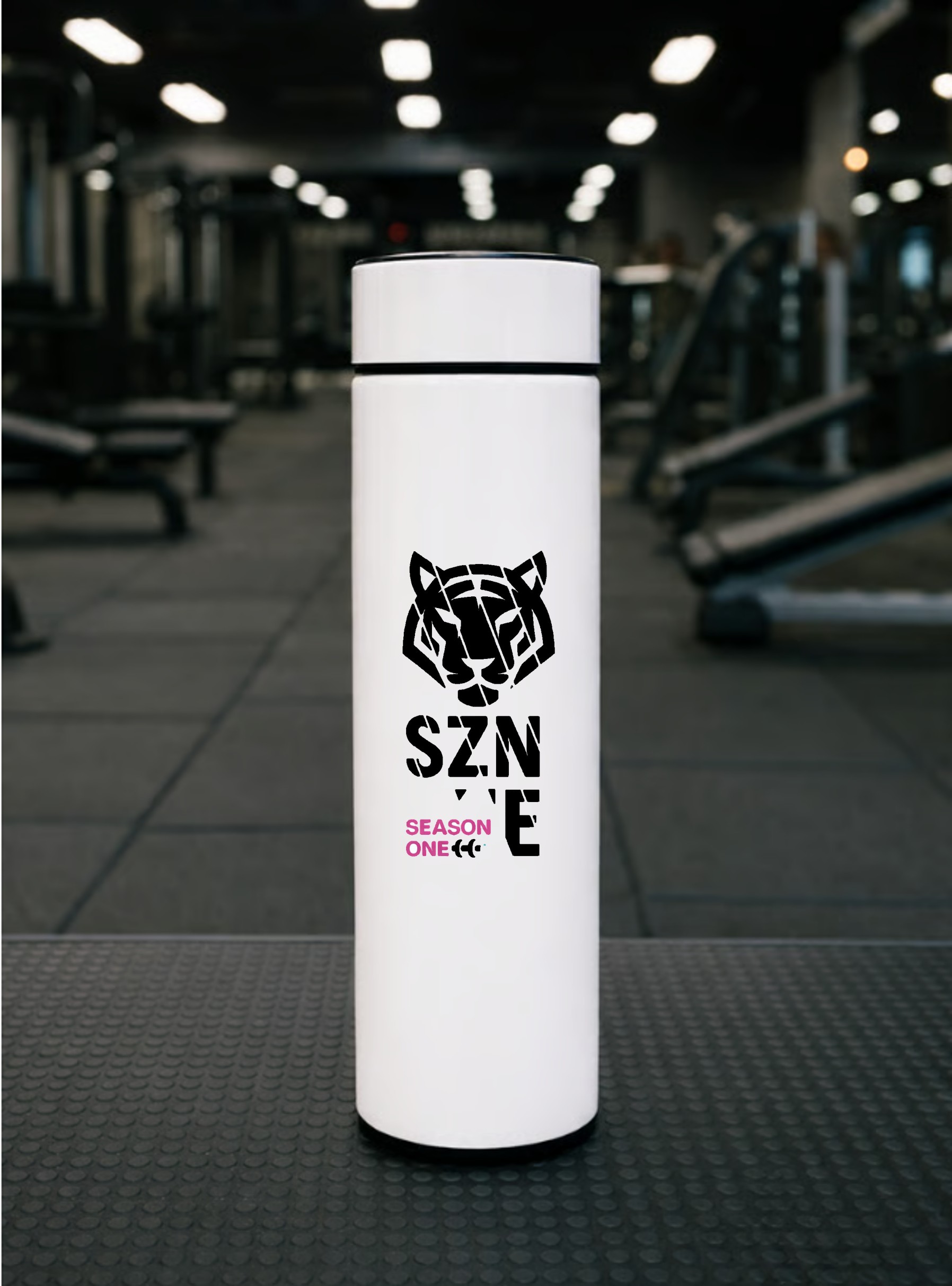 Garrafa térmica - Seazon One - Exclusive Gym Rosa Edition 400ml