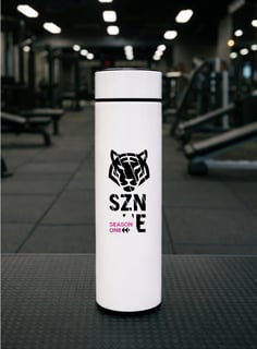 Garrafa térmica - Seazon One - Exclusive Gym Rosa Edition 400ml