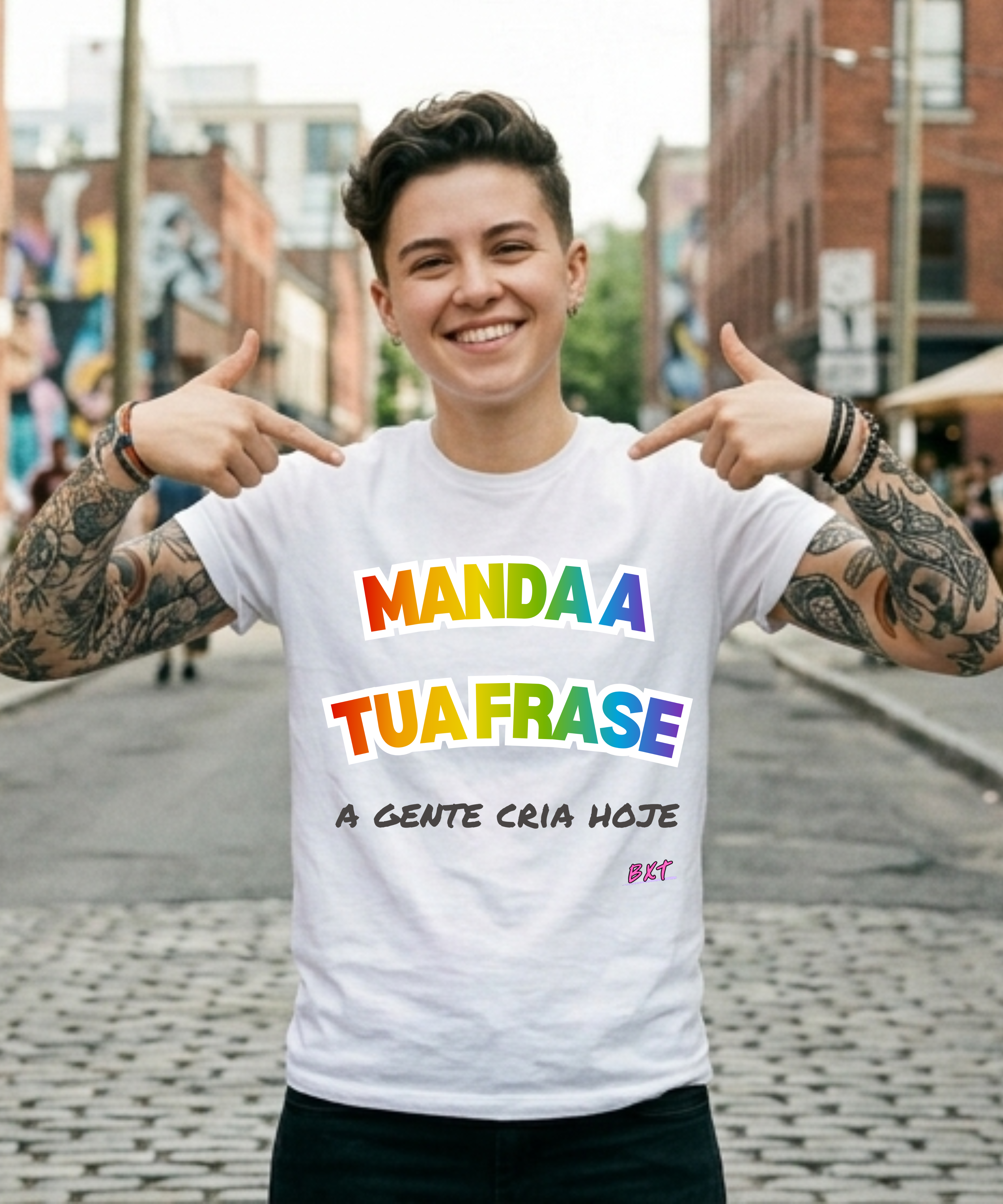 Manda a tua frase (a gente cria hoje)