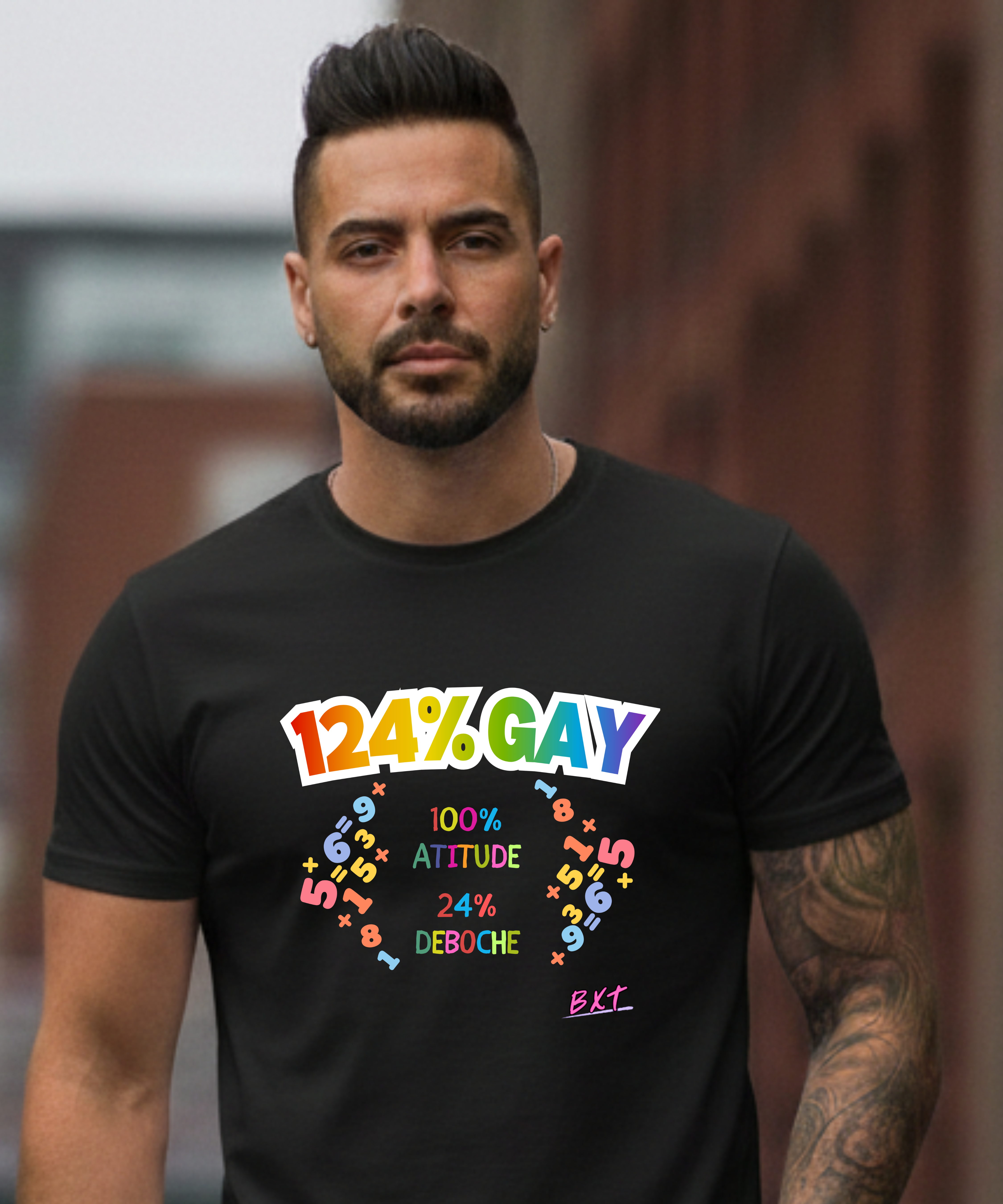 Nome do produto: 124% gay