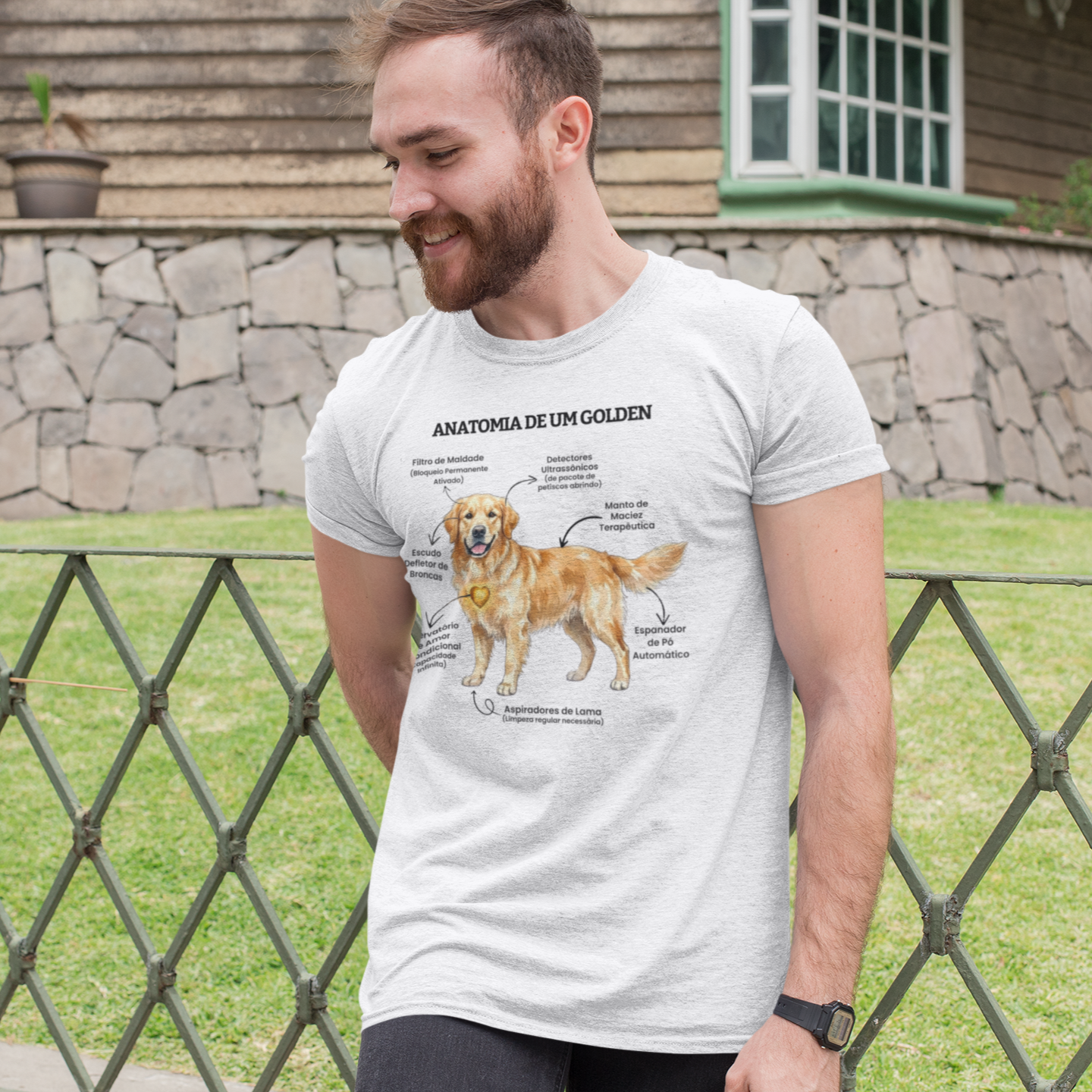 Camiseta Golden #anatomias