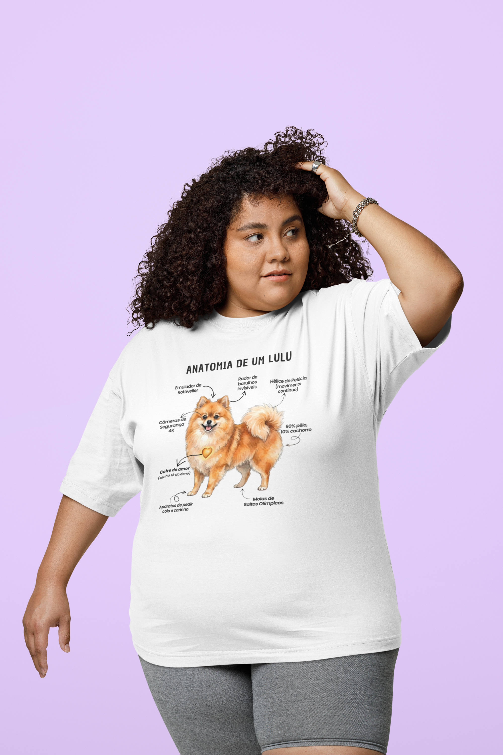 Camiseta plus size Lulu #anatomias