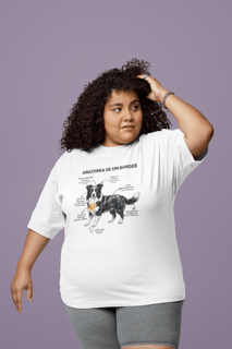 Camiseta plus size Border #anatomias