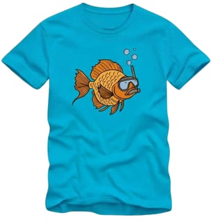 Camiseta Peixinho Snorkel