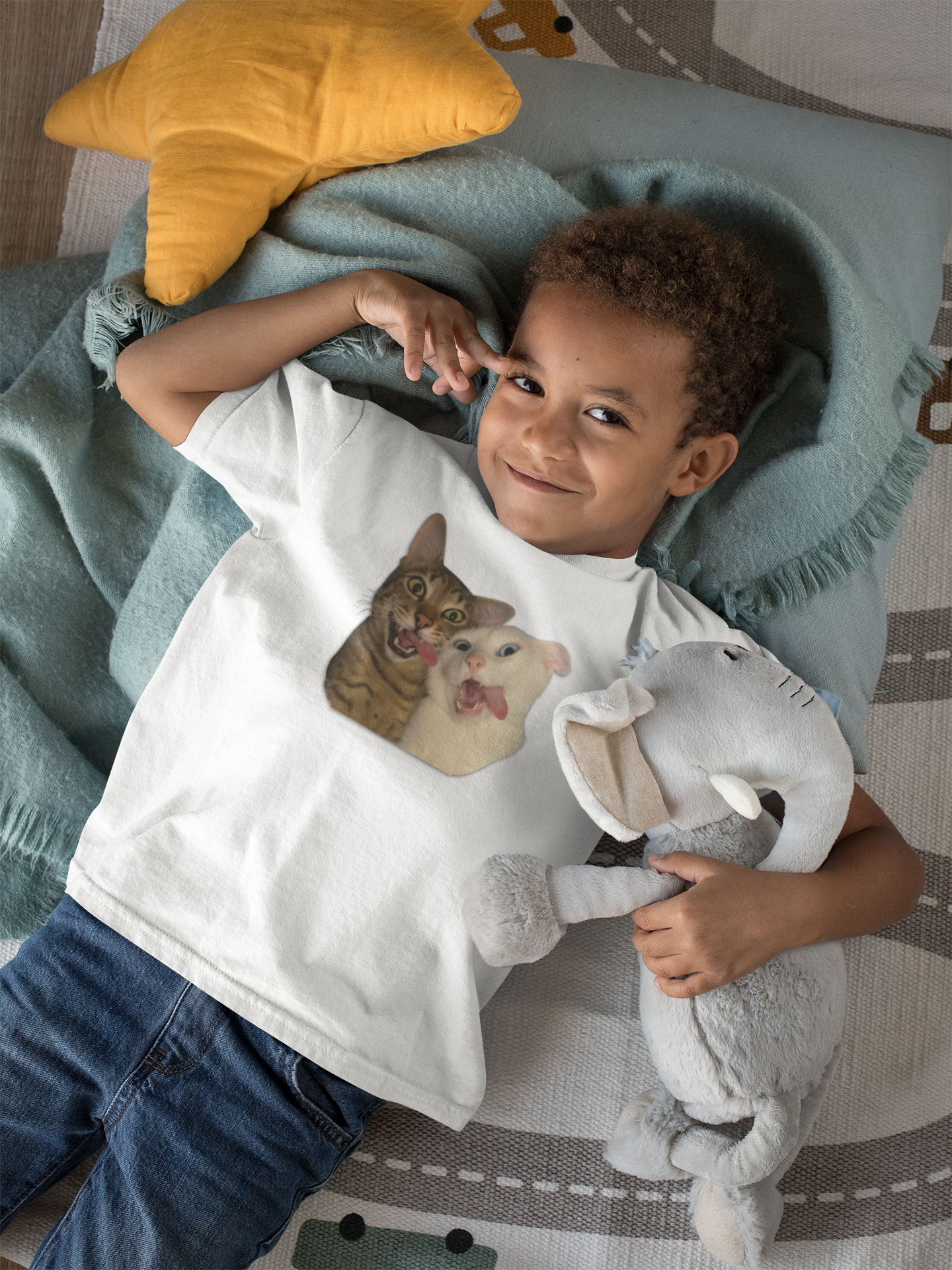 Camiseta INFANTIL - Gatinhos Malucos