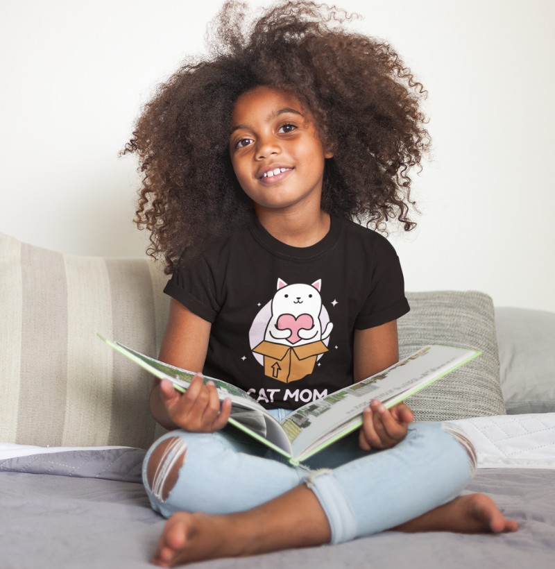Camiseta INFANTIL - Cat Mom