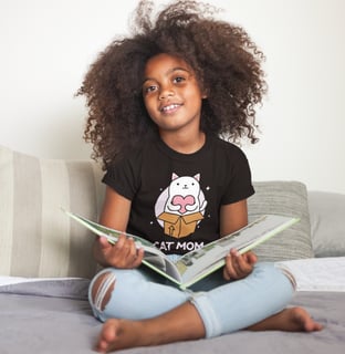 Camiseta INFANTIL - Cat Mom
