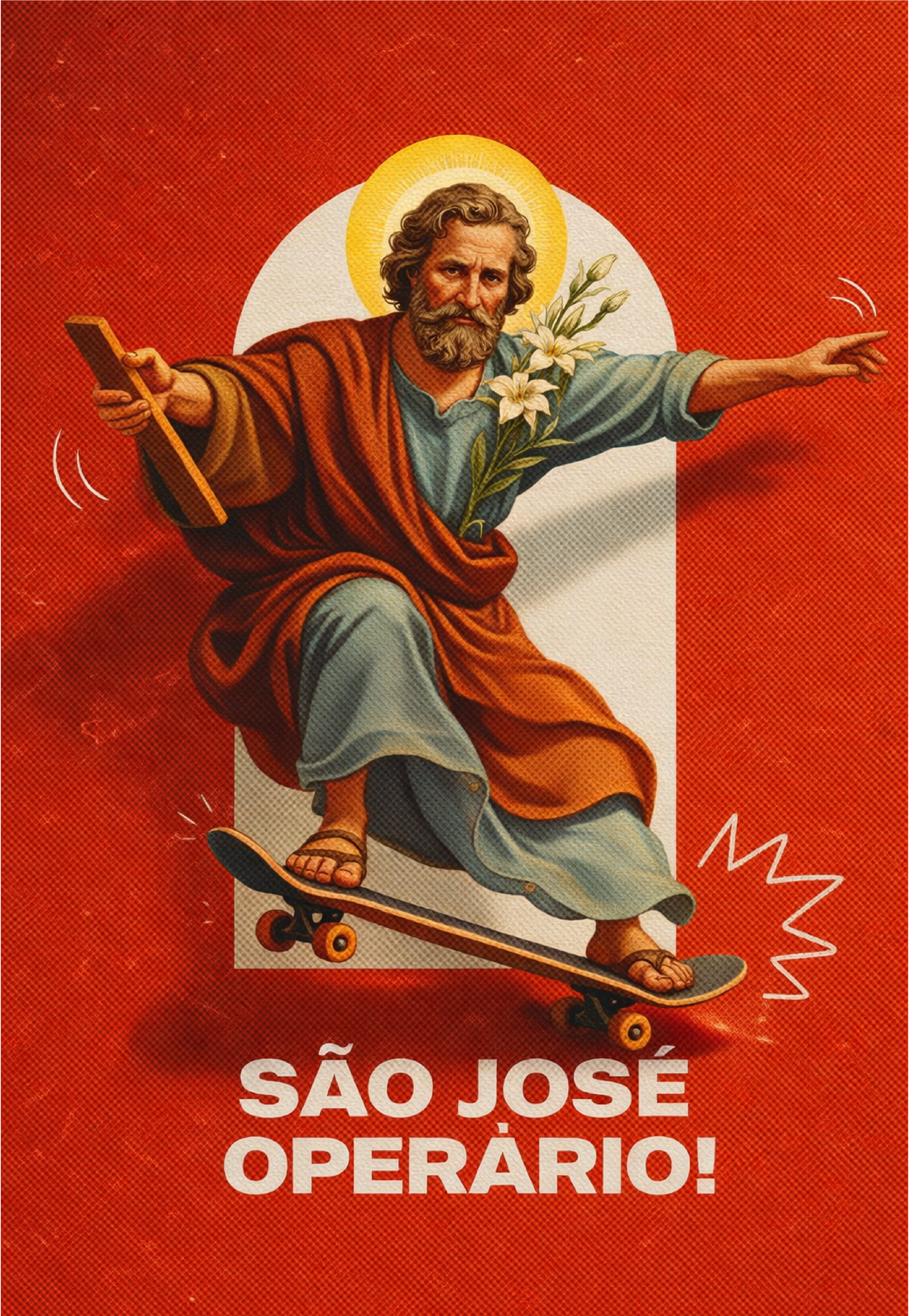 Nome do produto: Camiseta São José Operário
