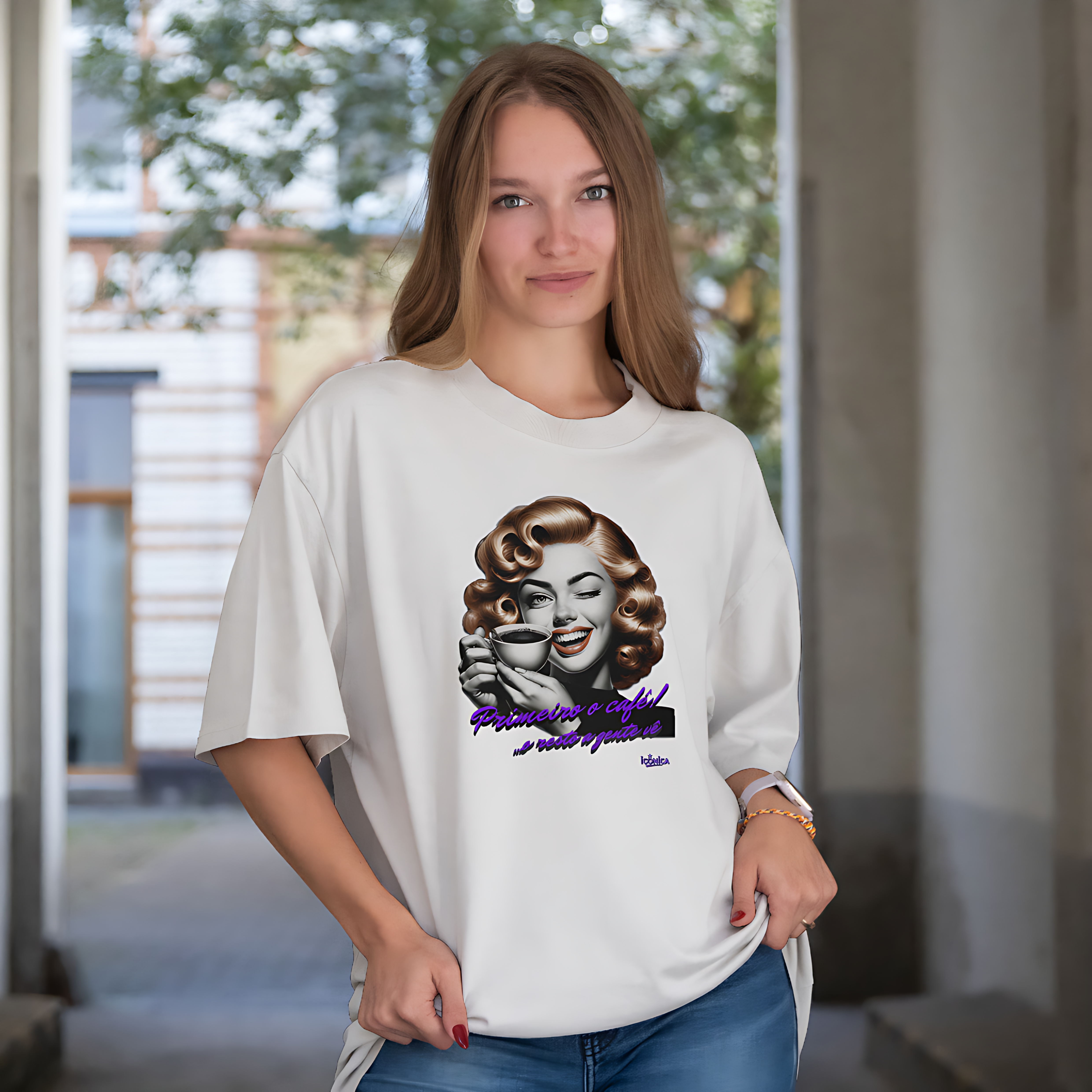 Nome do produto: Camiseta Oversized \