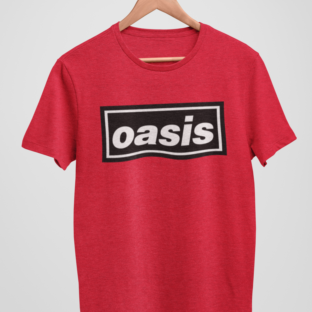 Camiseta Oasis - Algodão 100% Unissex | Retrolhama
