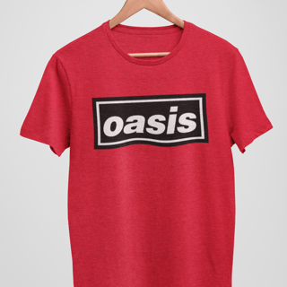 Camiseta Oasis - Algodão 100% Unissex | Retrolhama