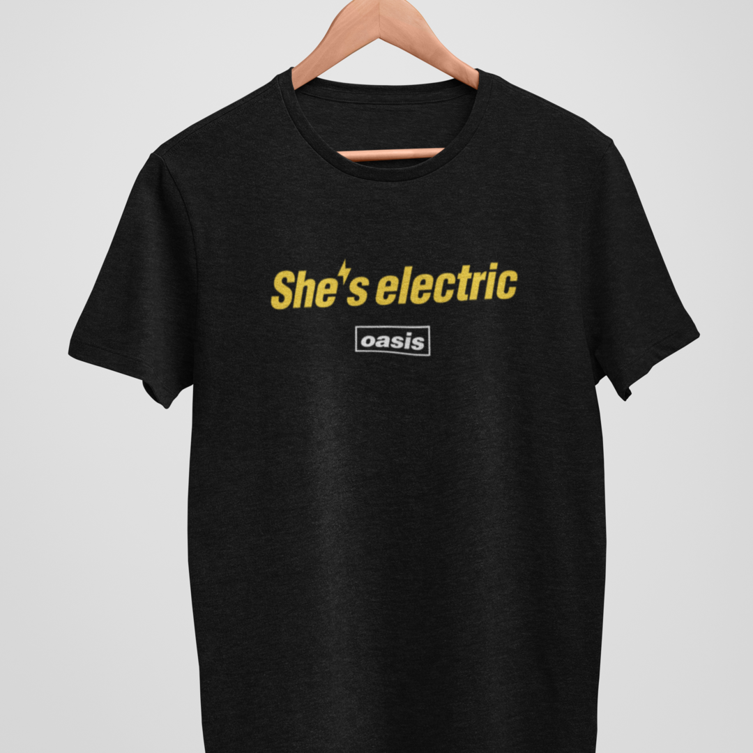 Camiseta Oasis - She's Electric