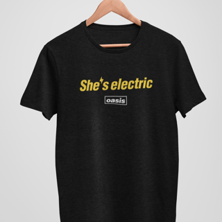 Camiseta Oasis - She's Electric