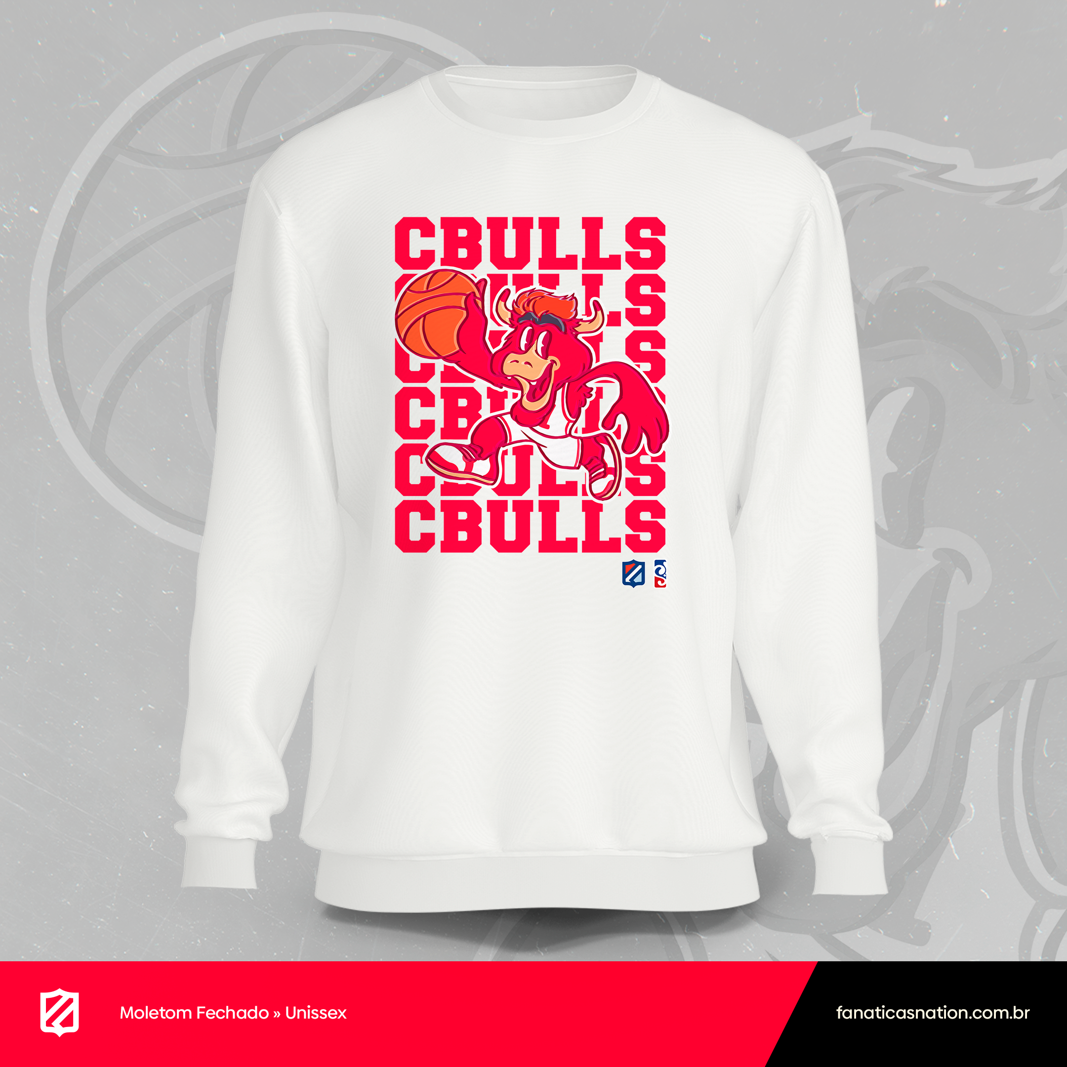 Nome do produto: Chicago - Touro Benny (moletom)