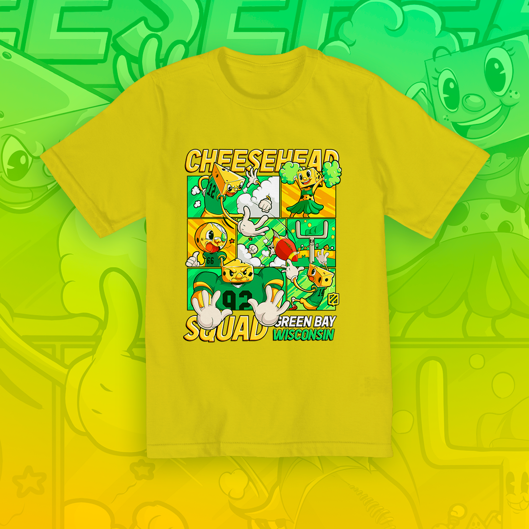 Nome do produto: Green Bay - Cheese Squad (kids)