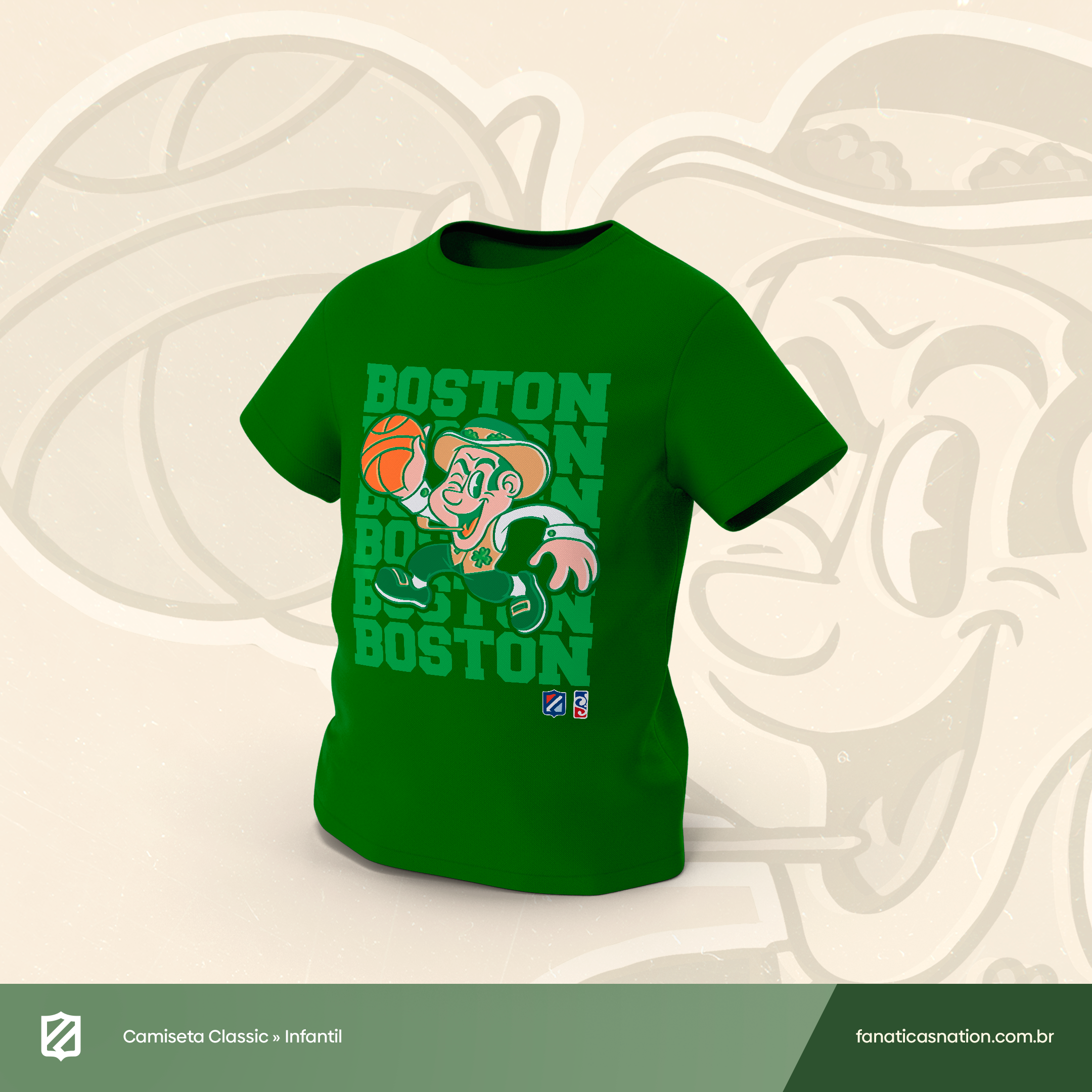 Nome do produto: Boston - Leprechaun (kids)