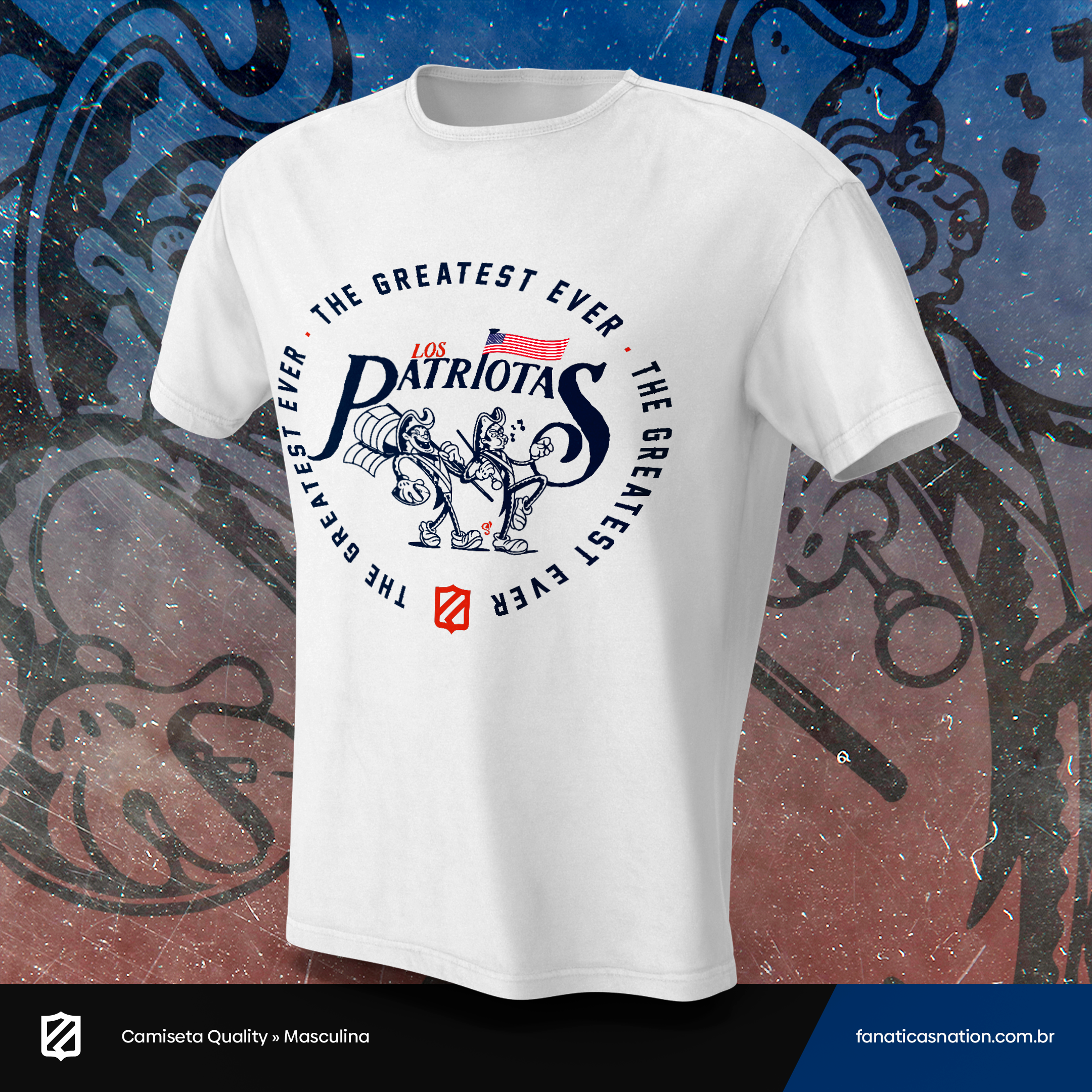 Nome do produto: New England - Los Patriotas