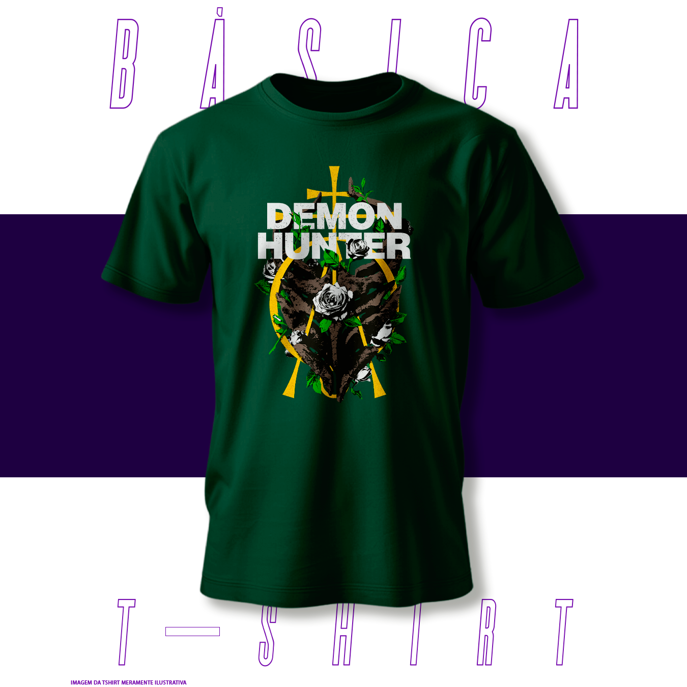 Camiseta Básica - Demon Hunter