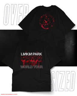 Oversized Unissex - Linkin Park 