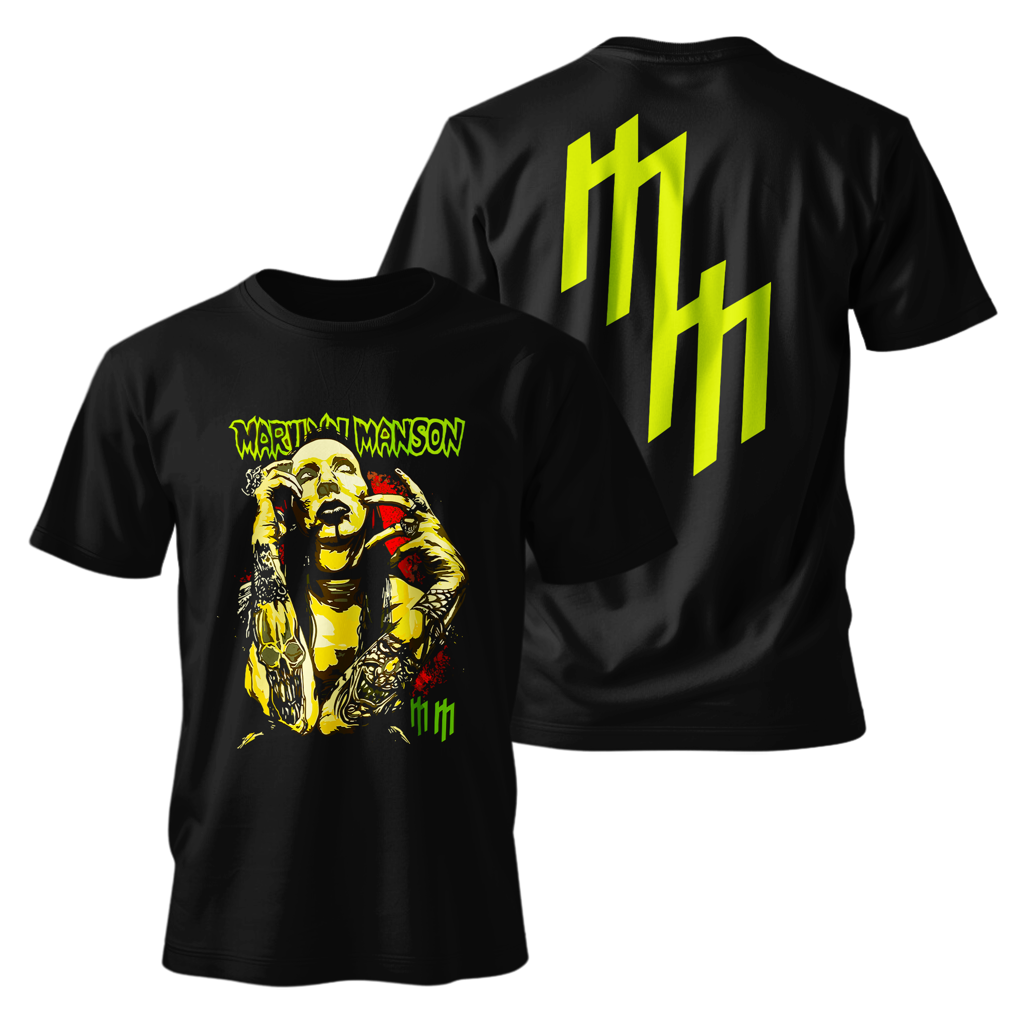 Camiseta Premium - Marilyn Manson 