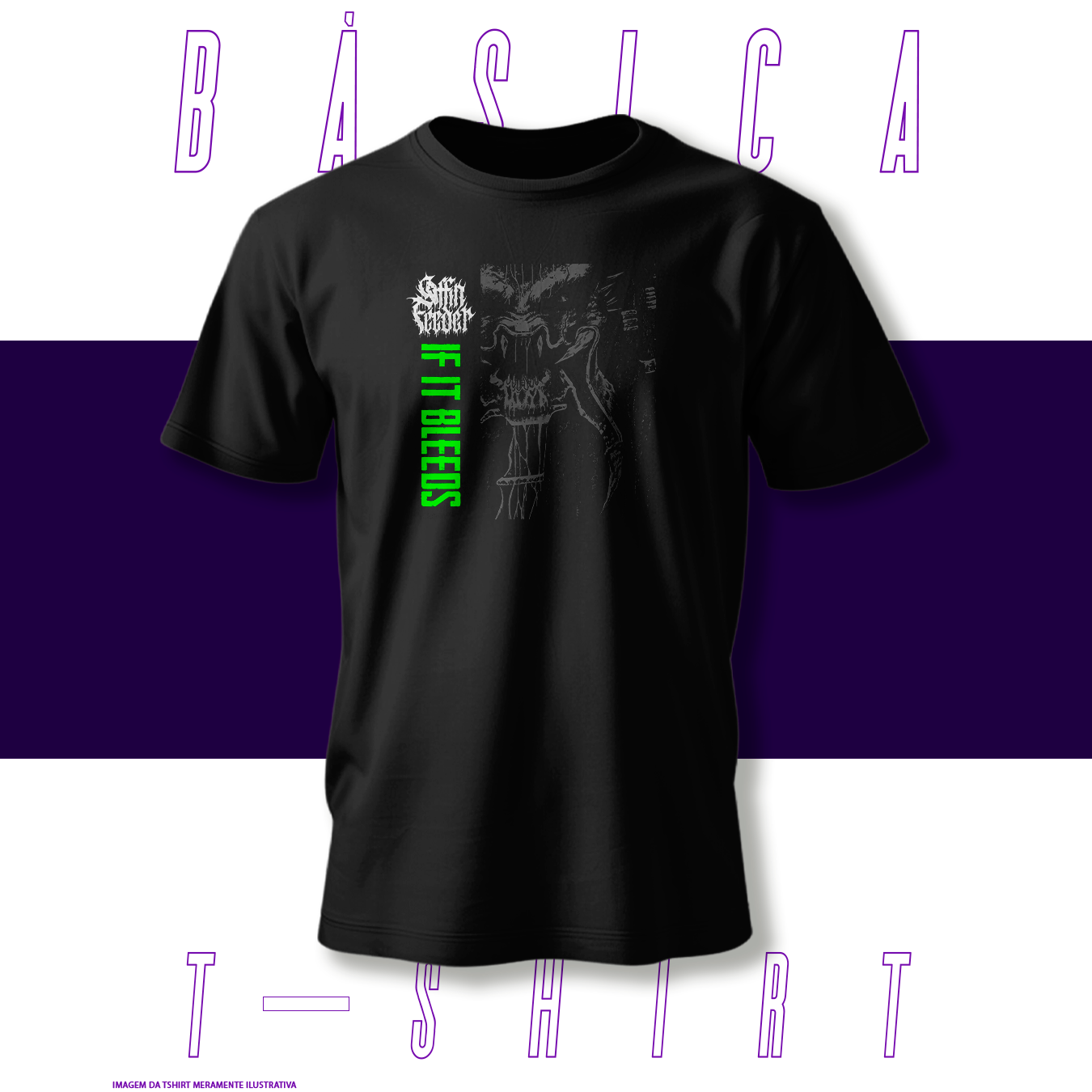 Camiseta Básica - Coffin Feeder