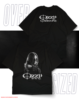 Oversized Unissex - Ozzy Osbourne