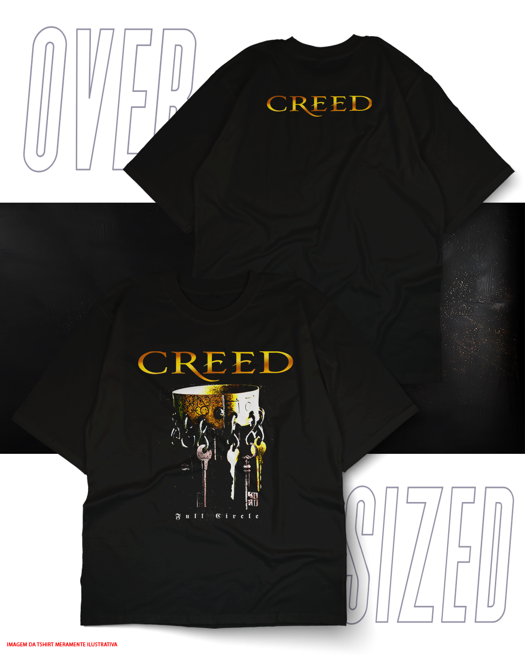 Oversized Unissex - Creed