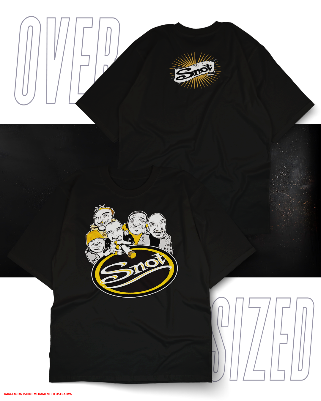 Oversized Unissex - Snot